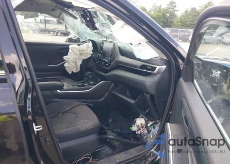 2022 Toyota Highlander L из США, поврежденный, VIN 5TDCZRAH3NS116065